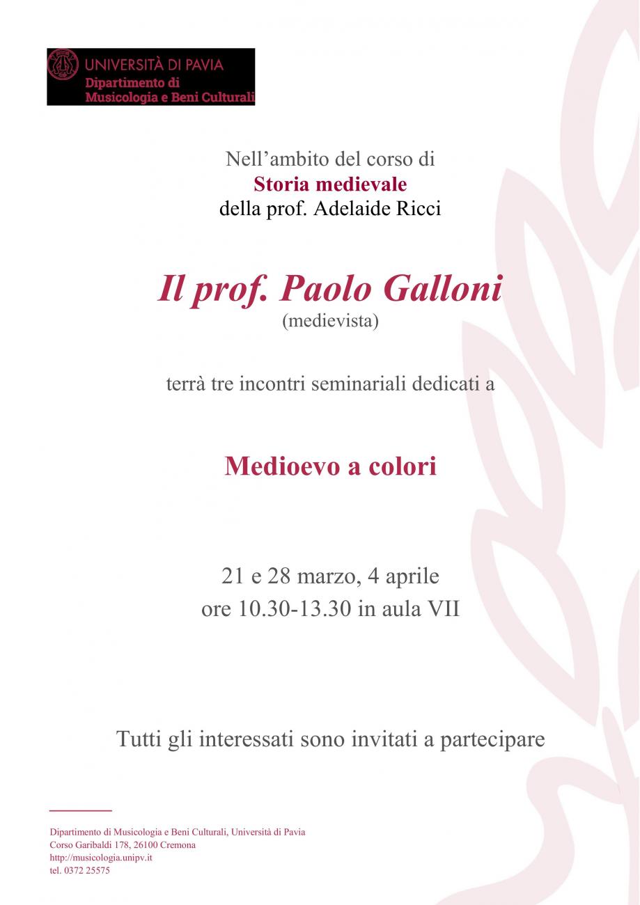 incontri seminariali