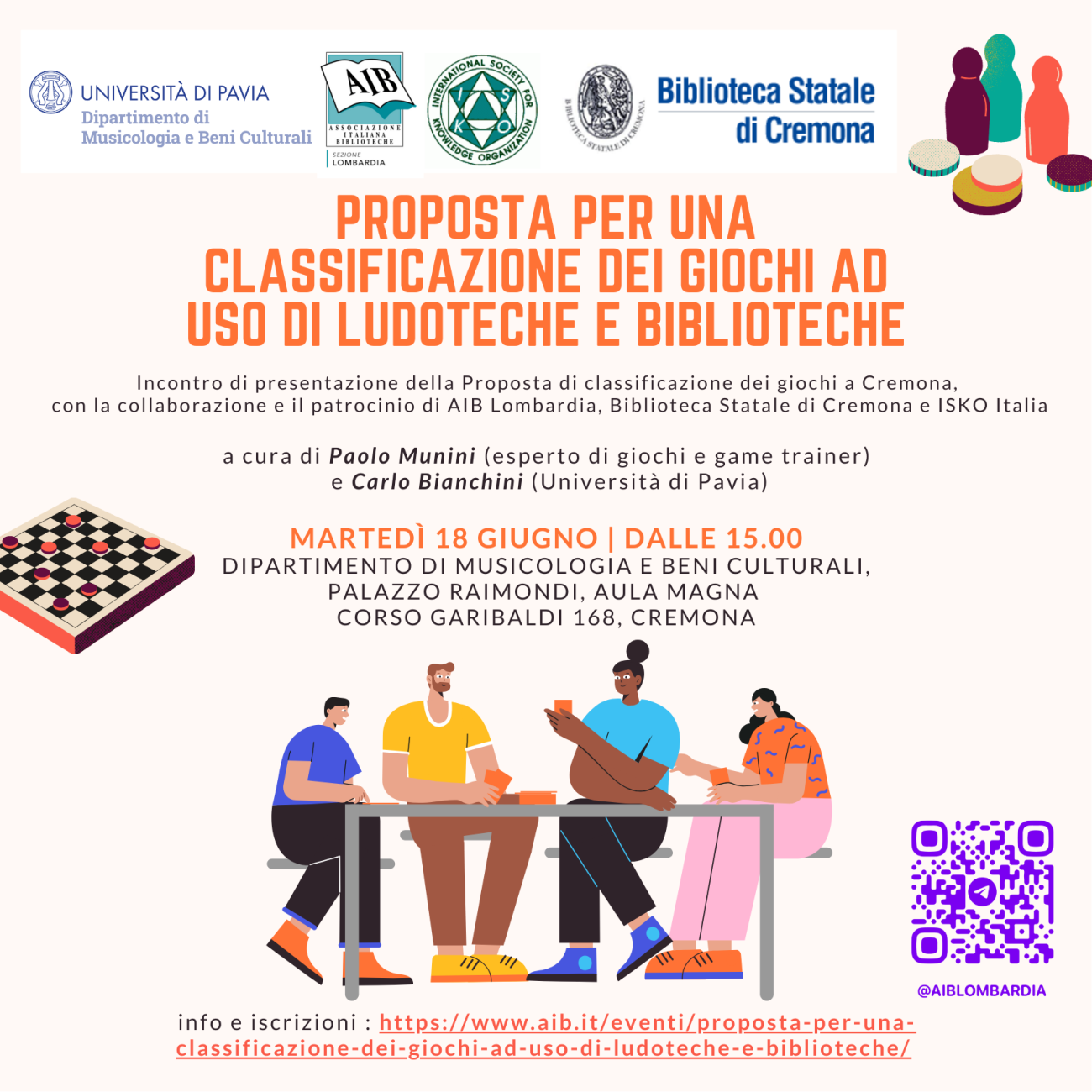 Locandina Classificazione dei giochi