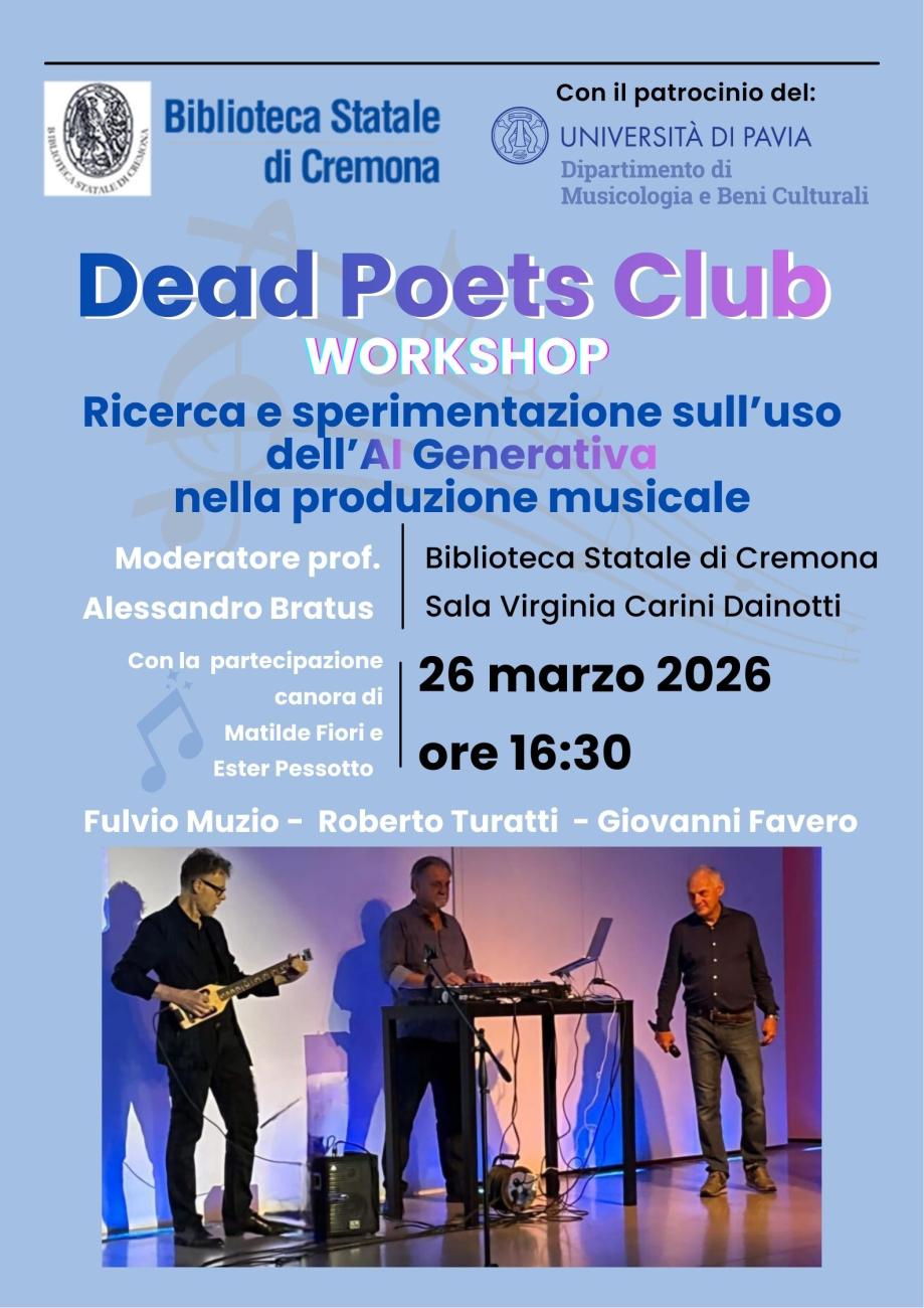 Locandina Dead Poets Club